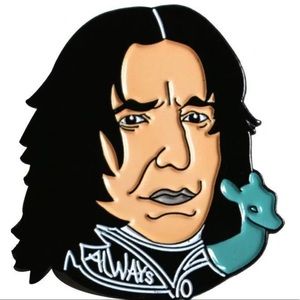 New Harry Potter Professor Snape pin badge